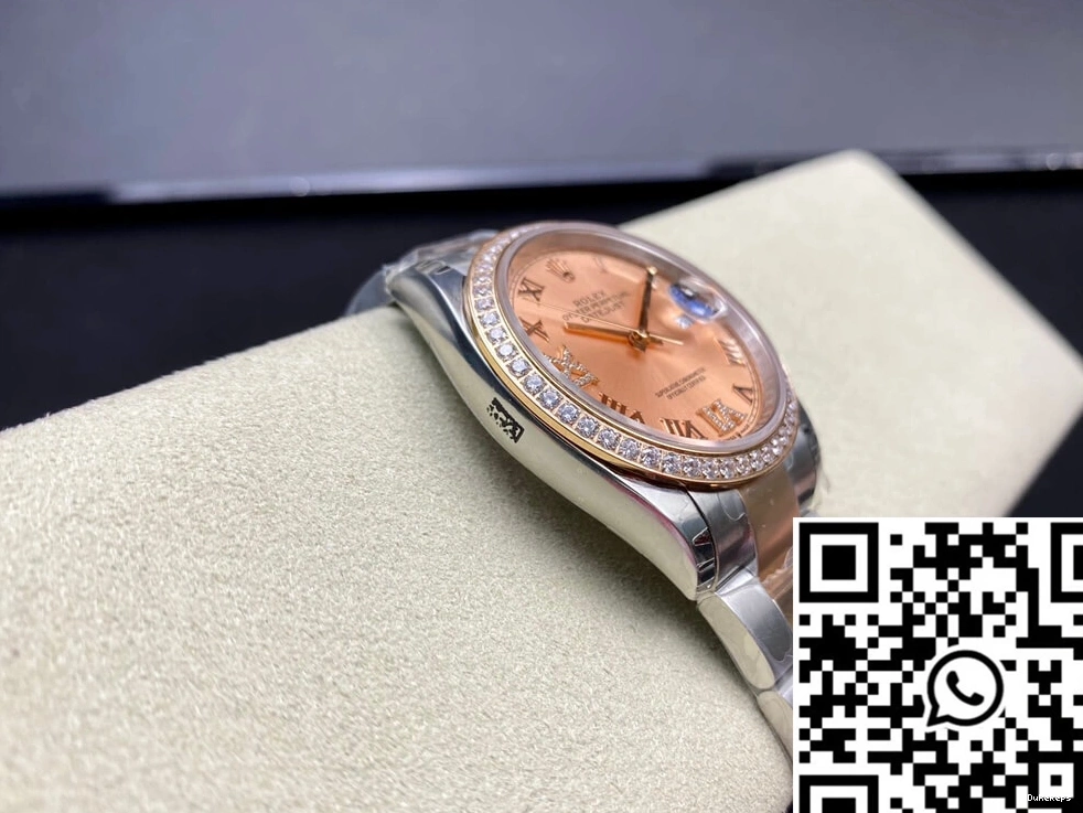 Factory Rolex Datejust Rose Gold EW M126281RBR-0016 0420